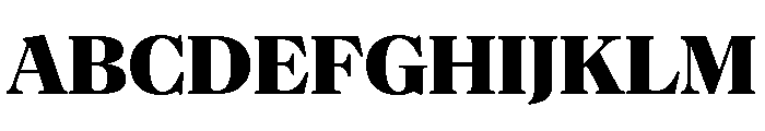 NaNSuperXSerifHeadline PREVIEW ExtraBold Font UPPERCASE
