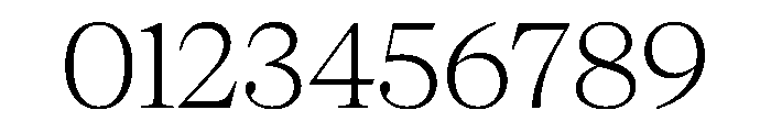 NaNSuperXSerifHeadline PREVIEW Light Font OTHER CHARS