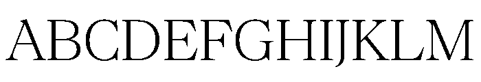 NaNSuperXSerifHeadline PREVIEW Light Font UPPERCASE