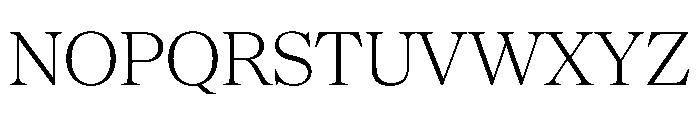 NaNSuperXSerifHeadline PREVIEW Light Font UPPERCASE