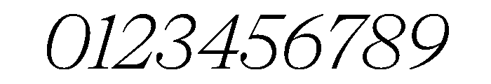NaNSuperXSerifHeadline PREVIEW LightItalic Font OTHER CHARS