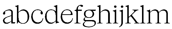 NaNSuperXSerifHeadline PREVIEW Light FONT
