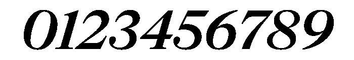 NaNSuperXSerifHeadline PREVIEW SemiboldItalic Font OTHER CHARS