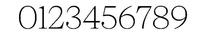 NaNSuperXSerifHeadlineAR PREVIEW Thin Font OTHER CHARS