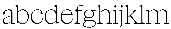 NaNSuperXSerifHeadlineAR PREVIEW Thin FONT