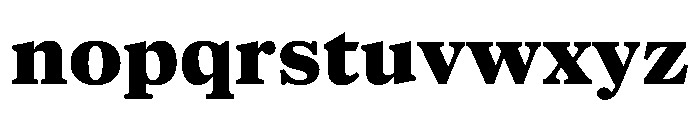 NaNSuperXSerifText PREVIEW ExtraBold Font LOWERCASE