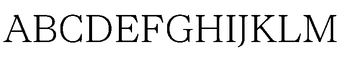NaNSuperXSerifText PREVIEW Light Font UPPERCASE