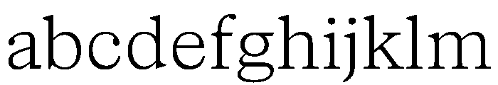 NaNSuperXSerifText PREVIEW Light FONT