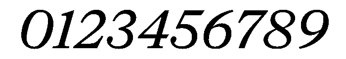 NaNSuperXSerifText PREVIEW MediumItalic Font OTHER CHARS