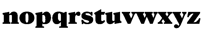 NaNSuperXSerifTextAR PREVIEW Black Font LOWERCASE