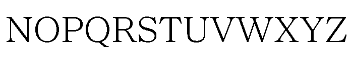 NaNSuperXSerifTextAR PREVIEW Light Font UPPERCASE