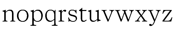 NaNSuperXSerifTextAR PREVIEW Light Font LOWERCASE