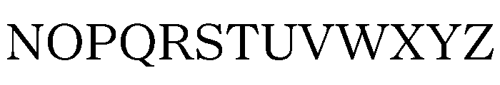 NaNSuperXSerifTextAR PREVIEW Regular Font UPPERCASE