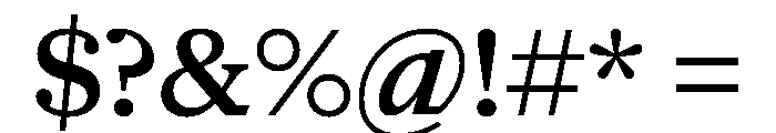 NaNSuperXSerifTextAR PREVIEW Semibold Font OTHER CHARS