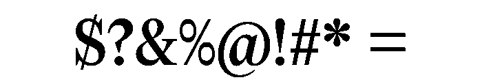 NaNTragedyDisplay BoldDisplay Instance Font OTHER CHARS