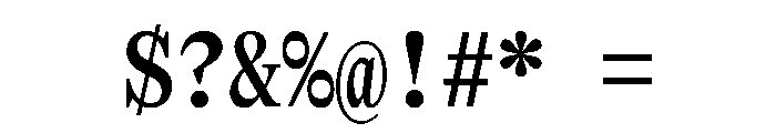NaNTragedyDisplay BoldDisplayMono Instance Font OTHER CHARS