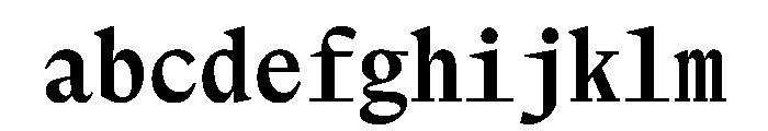 NaNTragedyDisplay BoldDisplayMono Instance FONT