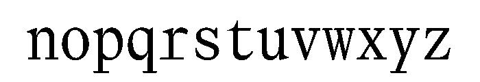 NaNTragedyDisplay DisplayMono Instance Font LOWERCASE