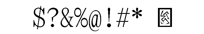 NaNTragedyDisplay LightDisplayMono Instance F40c2e86 Font OTHER CHARS