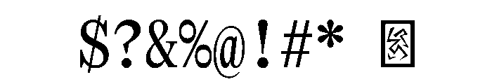NaNTragedyDisplay MediumDisplayMono Instance 5dd2e2f9 Font OTHER CHARS