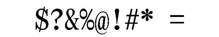 NaNTragedyDisplay MediumDisplayMono Instance Font OTHER CHARS