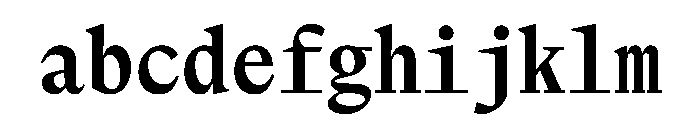 NaNTragedyDisplayMono Bold FONT