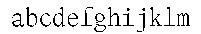 NaNTragedyDisplayMono Light FONT