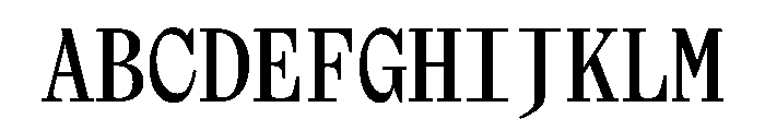NaNTragedyDisplayMono Medium Font UPPERCASE