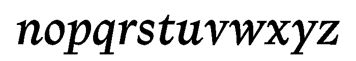 NaNTragedyItalic MediumItalic Instance 8d973740 Font LOWERCASE