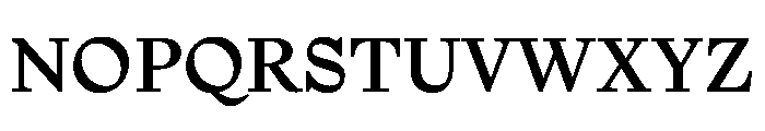 NaNTragedyOptical MediumText Instance Font UPPERCASE