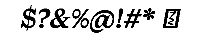 NaNTragedyText BoldItalic Font OTHER CHARS