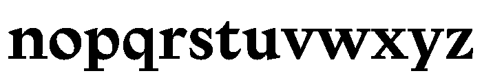 NaNTragedyText Bold Font LOWERCASE
