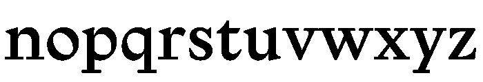 NaNTragedyText Medium Font LOWERCASE