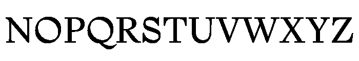 NaNTragedyText Regular Font UPPERCASE