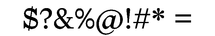 NaNTragedyText RegularText Instance Font OTHER CHARS