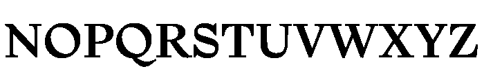 NaNTragedyText SemiboldText Instance Font UPPERCASE