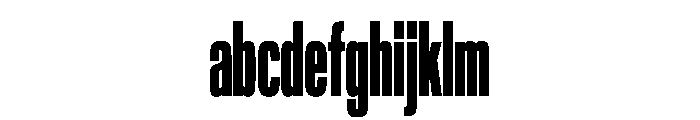 NaNTrekCompressed PREVIEW Bold FONT