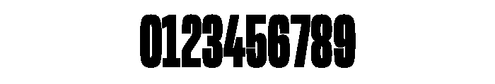 NaNTrekCompressed PREVIEW ExtraBold Font OTHER CHARS