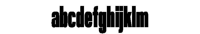 NaNTrekCompressed PREVIEW ExtraBold FONT