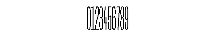 NaNTrekCompressed PREVIEW Light Font OTHER CHARS