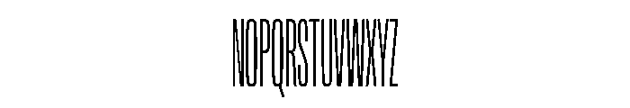 NaNTrekCompressed PREVIEW Light Font UPPERCASE