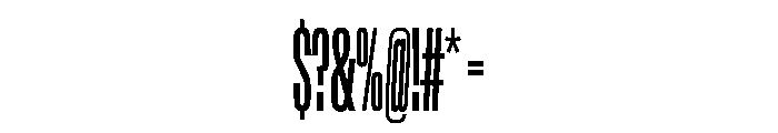 NaNTrekCompressed PREVIEW Medium Font OTHER CHARS