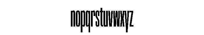 NaNTrekCompressed PREVIEW Medium Font LOWERCASE