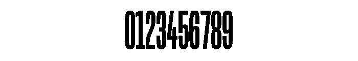 NaNTrekCompressed PREVIEW Semibold Font OTHER CHARS