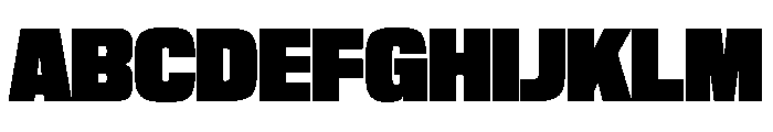 NaNTrekCondensed PREVIEW ExtraBold Font UPPERCASE