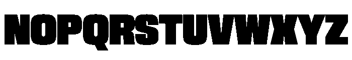 NaNTrekCondensed PREVIEW ExtraBold Font UPPERCASE