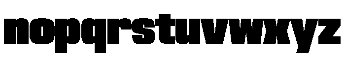 NaNTrekCondensed PREVIEW ExtraBold Font LOWERCASE