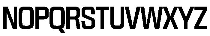 NaNTrekCondensed PREVIEW Medium Font UPPERCASE