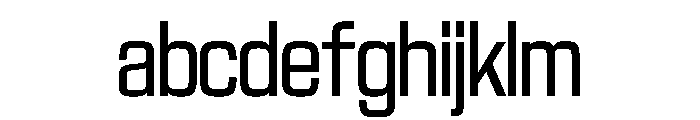 NaNTrekCondensed PREVIEW Regular FONT
