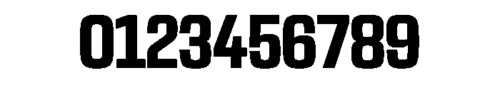 NaNTrekCondensed PREVIEW Semibold Font OTHER CHARS